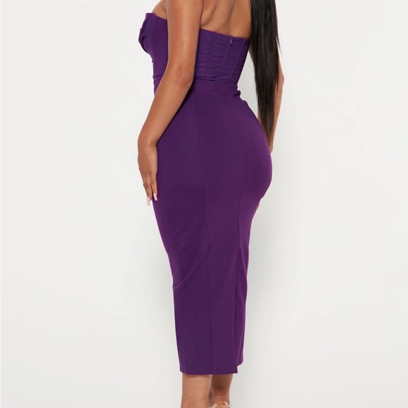 PURPLE DRESS - Picture 3 of 3